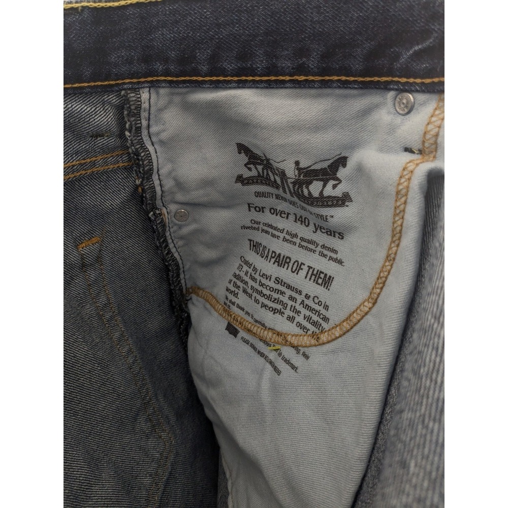 Levi's 550 Relaxed Fit Jeans Mens 52x32 Blue Tapered Leg Big & Tall NWT - Picture 9 of 12